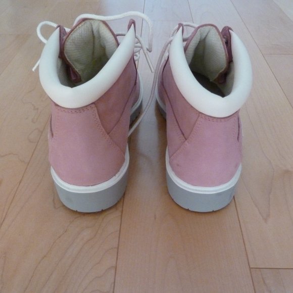 Timberland Boots - Pink and White - Size 7M - Picture 3 of 5